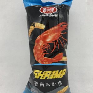 Чипсы маленькая туба  Креветка с морской капустой
