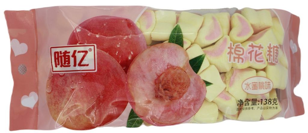 Зефир Маршмеллоу Ароматный персик, 138гр