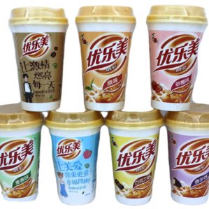 Milk tea с кусочками желе  80гр  220мл